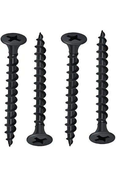 Black Screw Coarse Thread