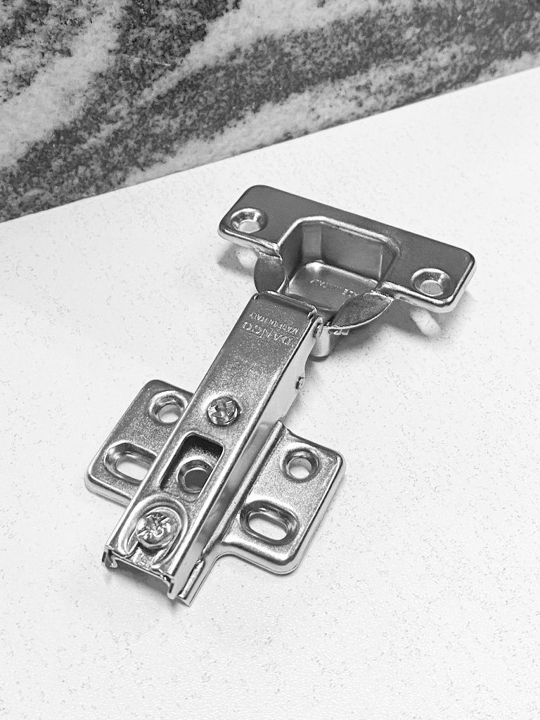 Danco Stainless Steel Cabinet Hinges, 1 Pair 