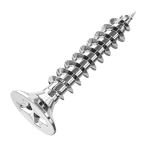 Nickel Plated Self-Tapping Wood Screws, 